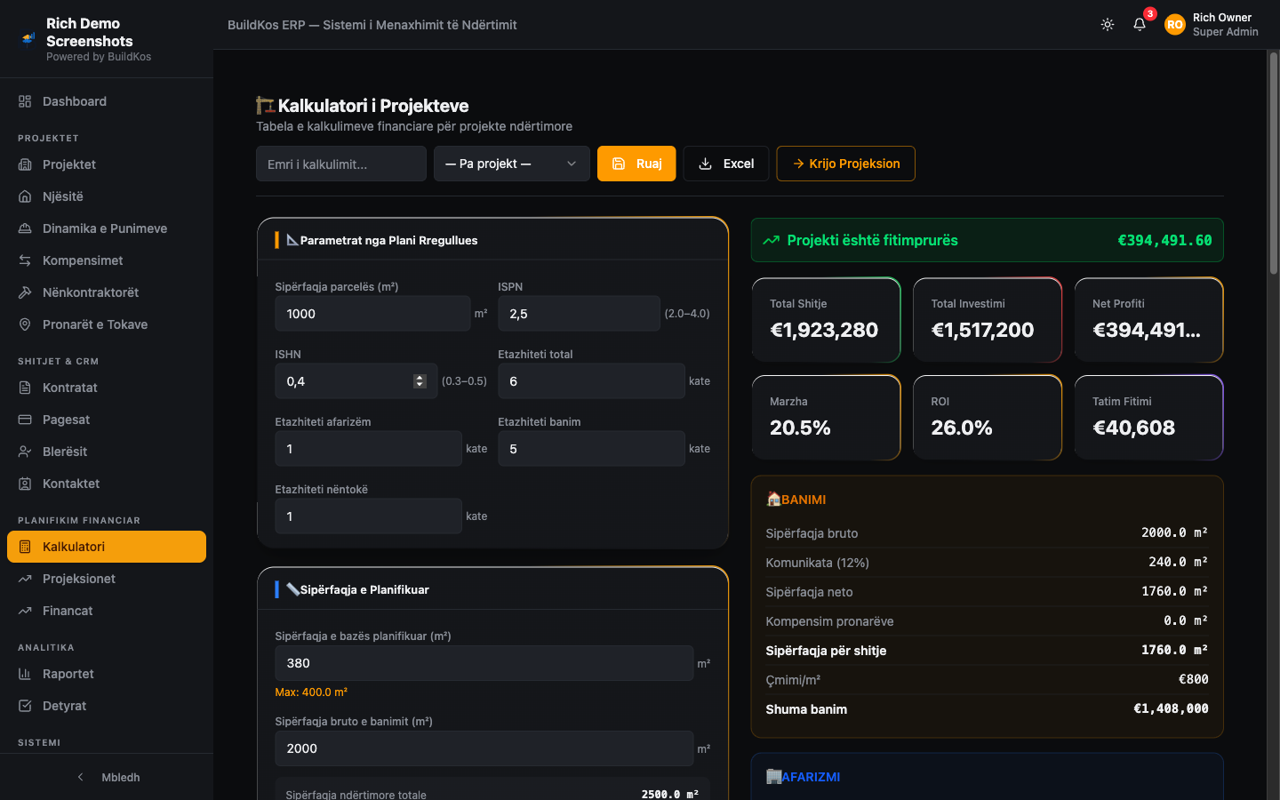 Kalkulime Financiare